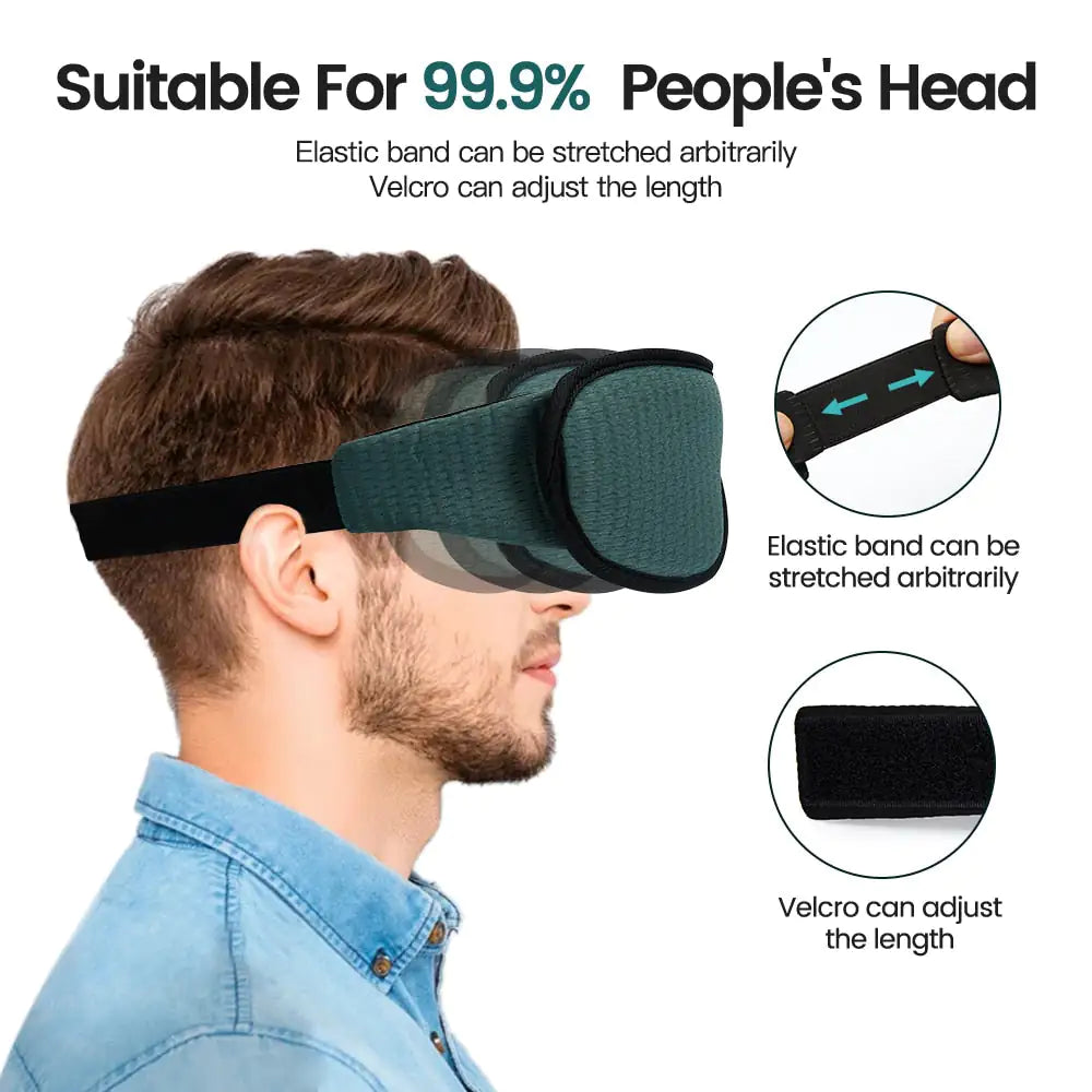 Black Out Better Sleep Mask - Breathable Comfort