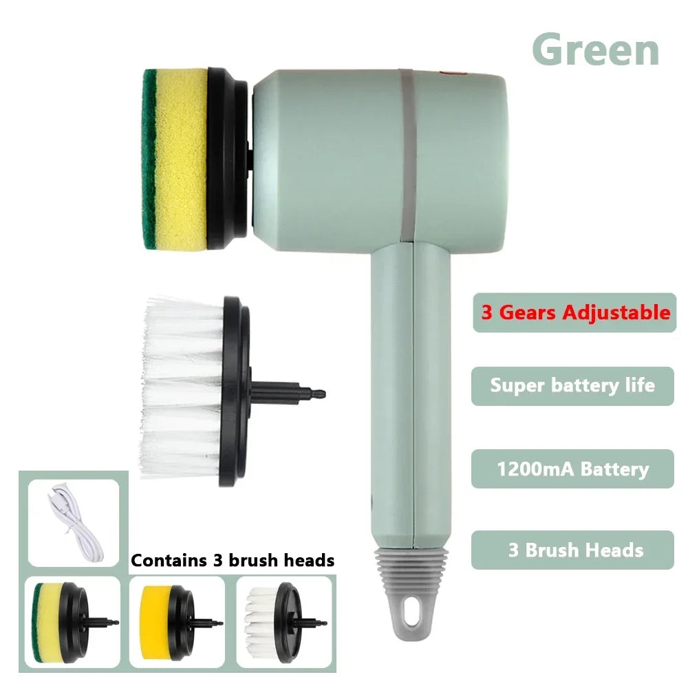Electric Multifunctional Dishes and Shoe Cleaner