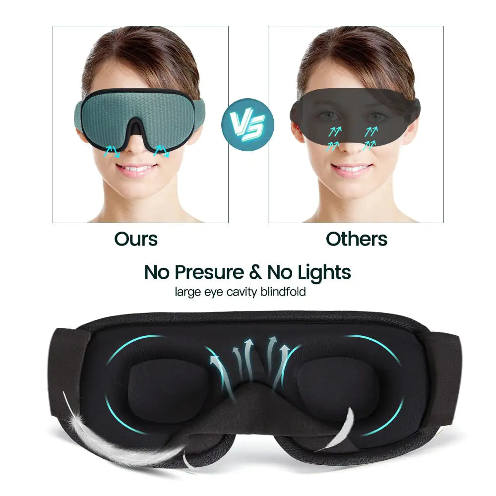 Black Out Better Sleep Mask - Breathable Comfort