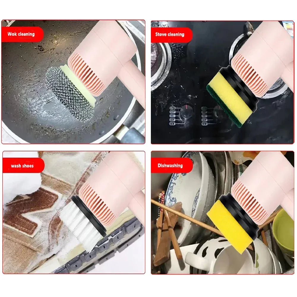Electric Multifunctional Dishes and Shoe Cleaner